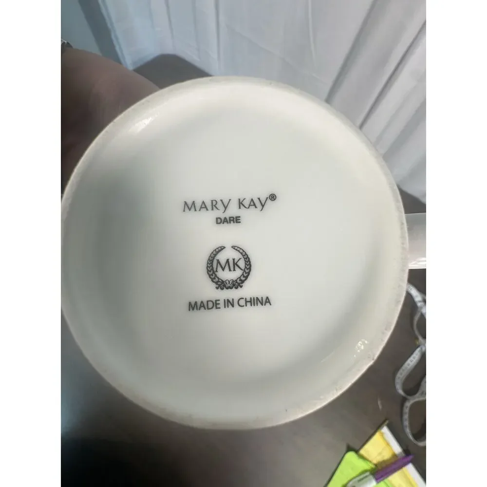 Mary Kay Ash Mug & Tray set Silver Lining‎ Collection inspirational coffee cups